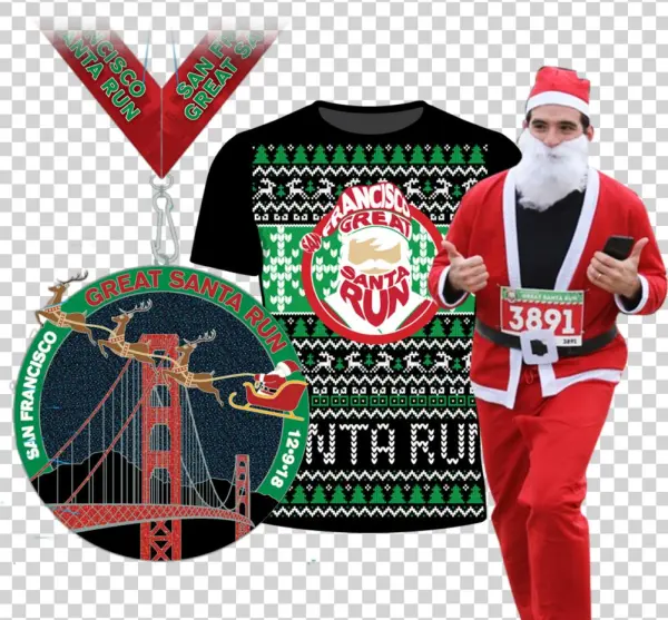 Santa Run Swag