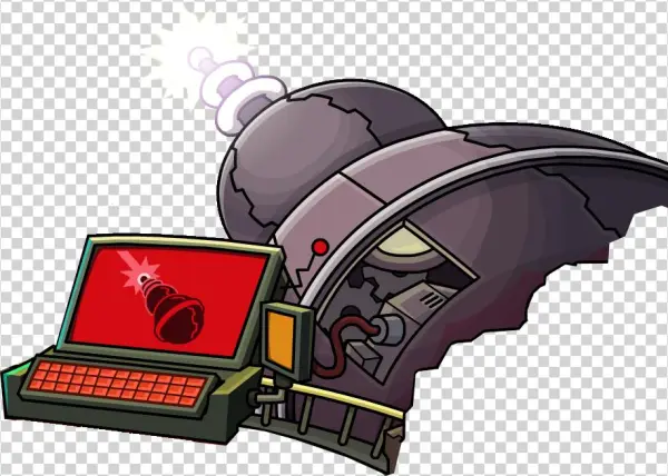Solar Laser - Cartoon