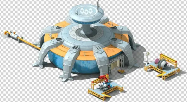 Spaceship Engine Plant