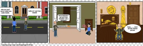 The Gangster - Storyboard Apartment