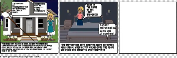 The Giant Marshmallow - Cartoon