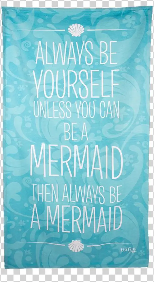 Where To Buy - Fin Fun Mermaid Always Be A Mermaid Beach Towel - 30