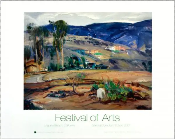 2001 Festival Of Arts Poster - Painting