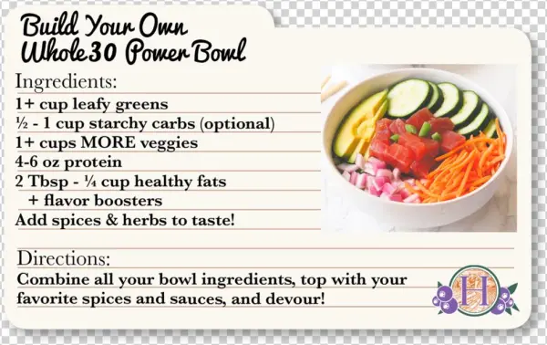 Build Your Own Power Bowl - Tagliatelle