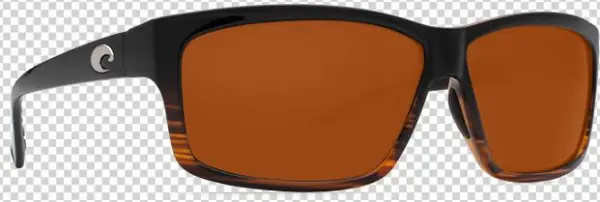 Cut - Cut Coconut Fade Sunglasses With Gray Glass Lens -