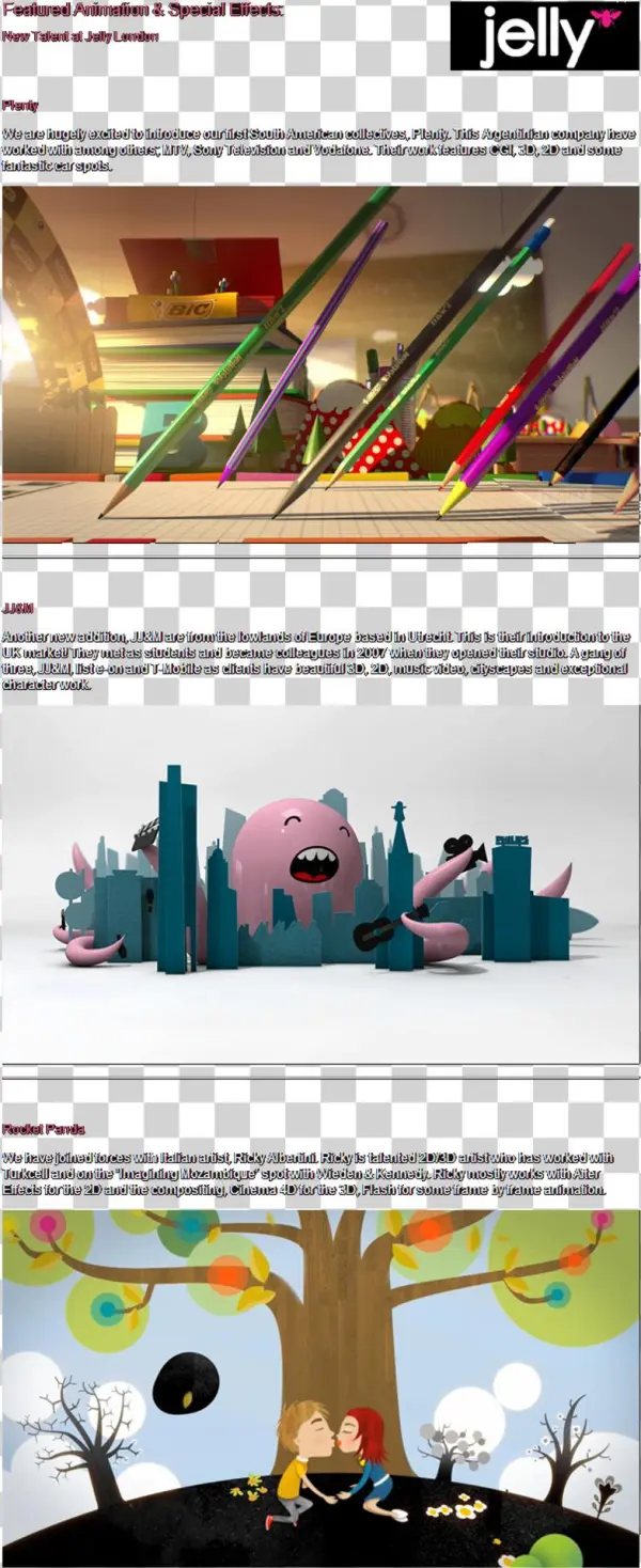 Featured Animation & Special Effects