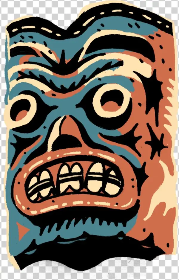 Forerunner Tiki-statue - Portable Network Graphics