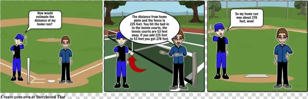 Home Run Estimate - Cartoon