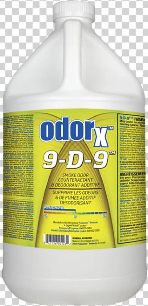 Odorx 9 D 9 Smoke Odor Counteractant & Deodorant Additive - Odor X 9d9