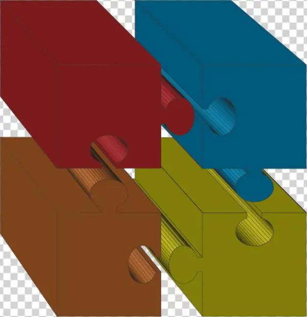 Puzzle Pieces 2 Png Clip Arts