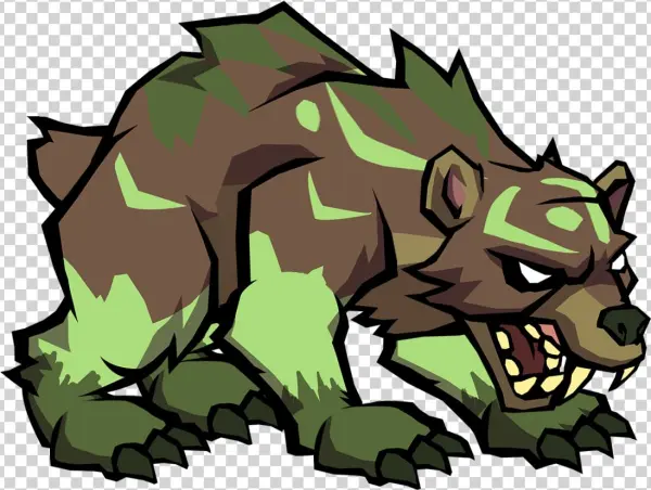 Runewood Bear - Honorbound Png