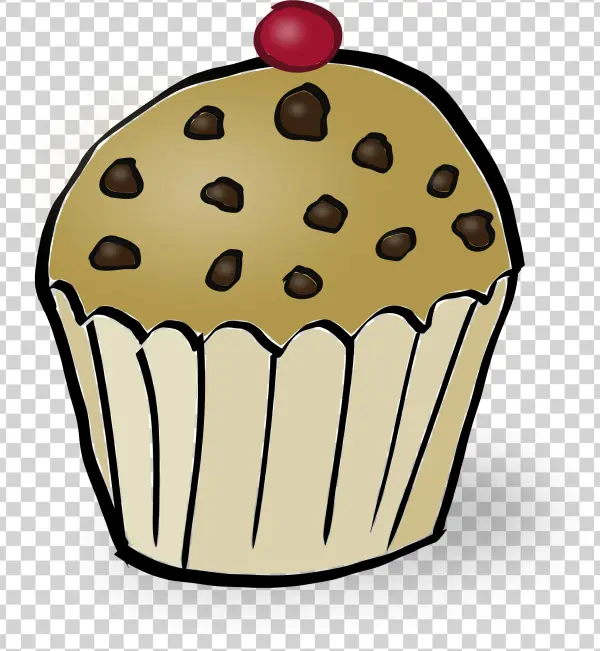 This Free Icons Png Design Of Chocolate Chips Muffin