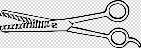 This Free Icons Png Design Of Two Blade Thinning Shears