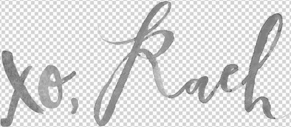 Xo, Rach - Calligraphy