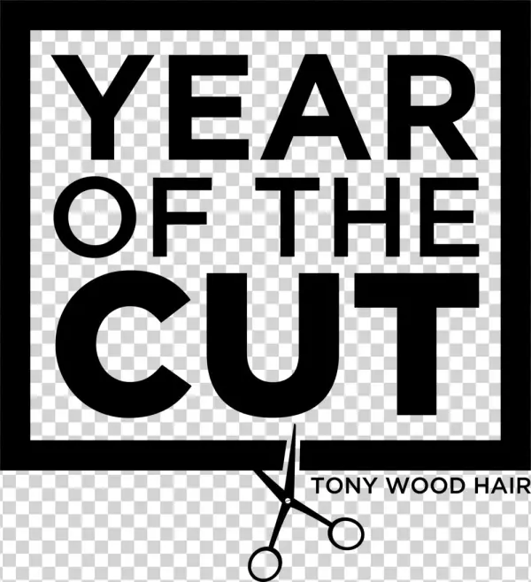 Year Of The Cut Logo - Tony Wood Hairdressing