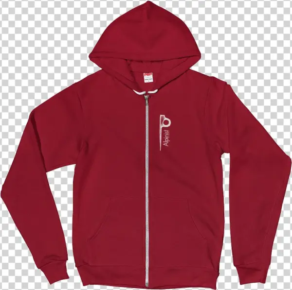 Alpinist Piton Zip Fleece Hoodie <br> - You Can't Throw Me To The Wolves, They Come When I