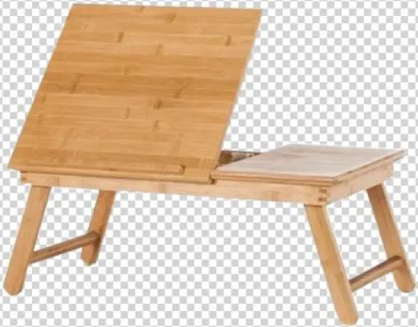 Bed Tray - Zeller 25325 Bed Tray With Reading Panel Bamboo / 55