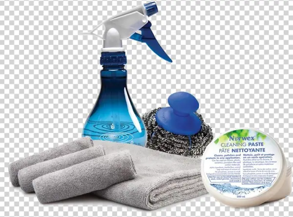 Clean Home, Clean Conscience - 4 Pcs Set Stainless Steel Wire Scouring Scrubber Dishwashing