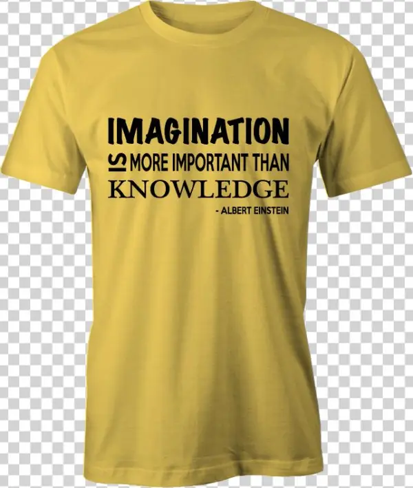 Imagination Is More Important Than Knowledge Albert - Hope You Step On A Brick Mens T-shirt (colour: Sports