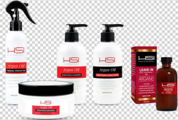 Introducing Hsi Professional, The Leading Salon Professional - Hsi Professional 4-ounce Argan Oil Leave-in Hair Treatment