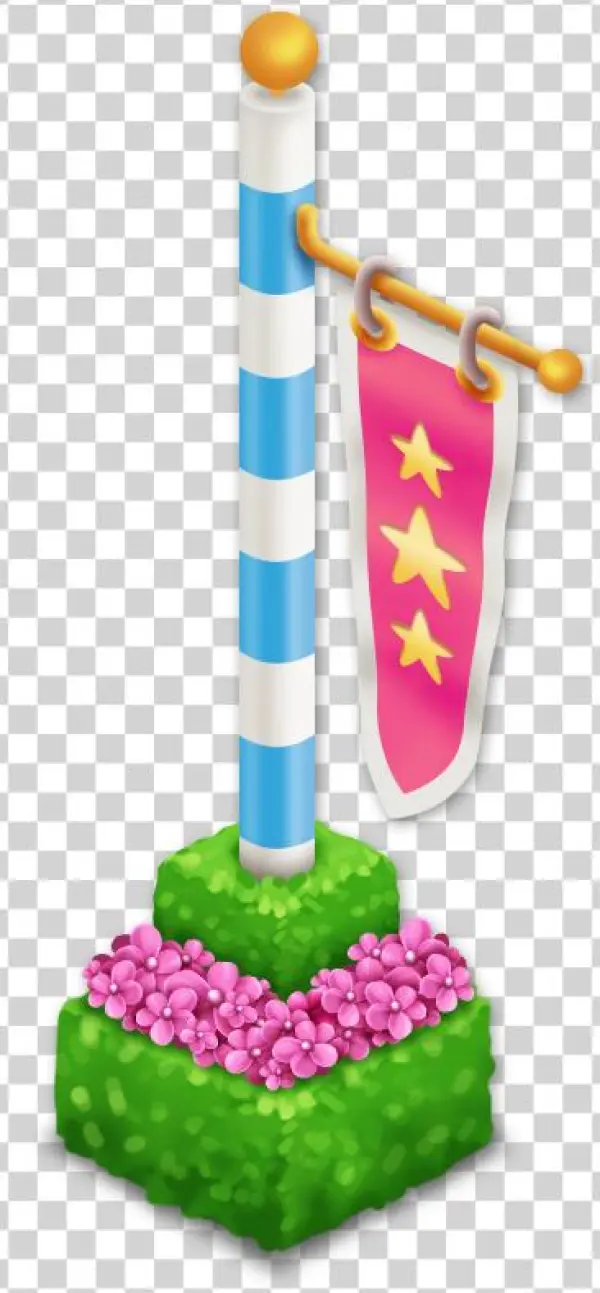 Pink Banner - Birthday