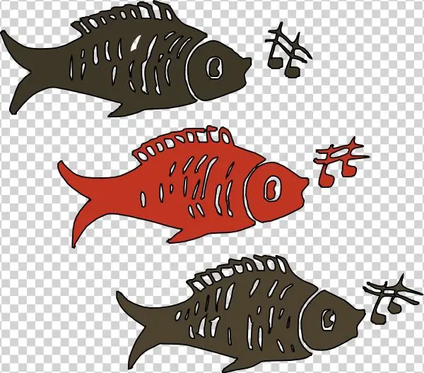 Singing Fish Clipart Png For Web