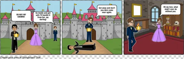 The Golden Crown - Cartoon