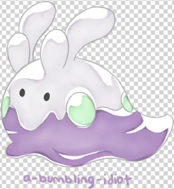 Watercolor Goomy - Watercolor Painting