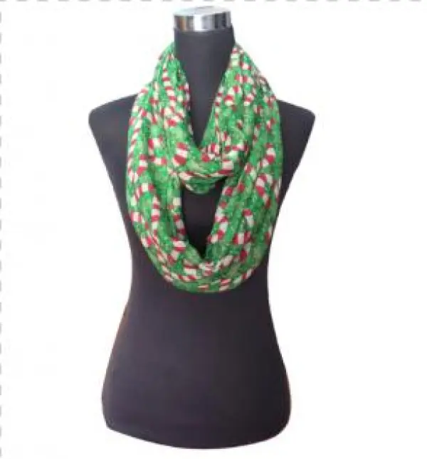 Women Green Color Printed Polyester Material Casual