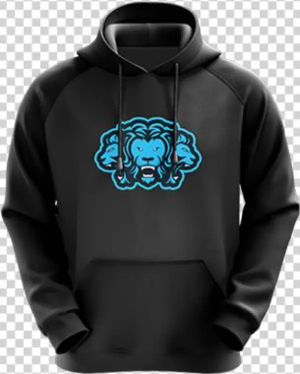Cerberus Black Hoodie - Tattoo Inspired Dragon Hoodie | Custom Sweatshirt |