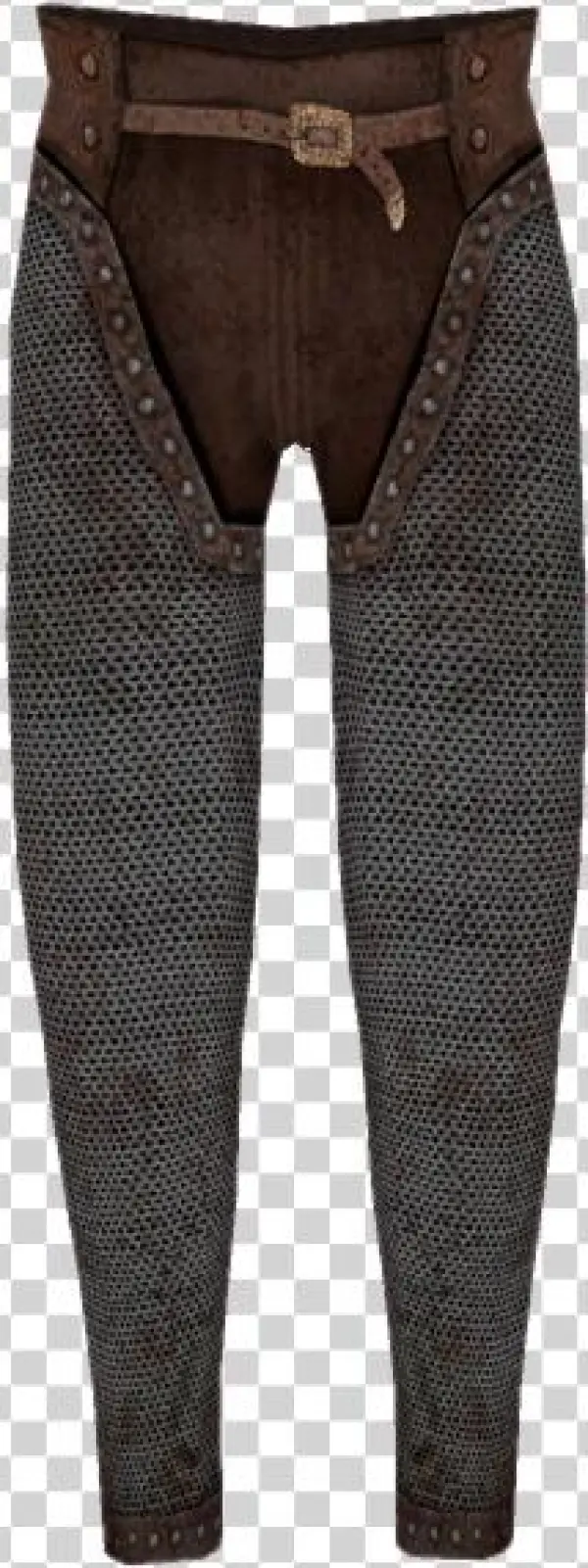 Chainmail Greaves - Polka Dot