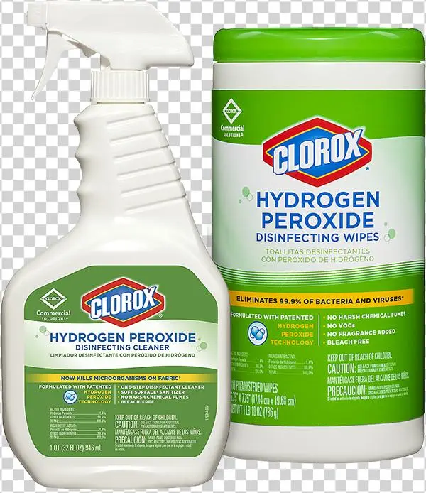 Clorox 30830 Hydrogen Peroxide Disinfecting Wipes,