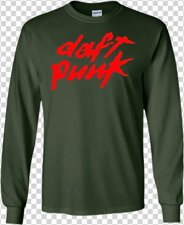 Daft Punk Sweatshirt - United '74-'93 Small Tulip Monochrome Logo Us Merged