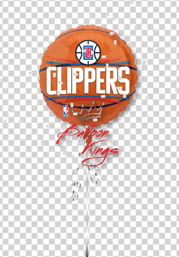 La Clippers - Nba La Clippers Basketball Foil Mylar Balloon 18" By