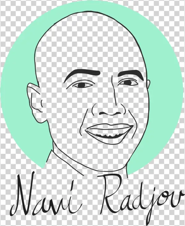 Navi Radjou - Cartoon