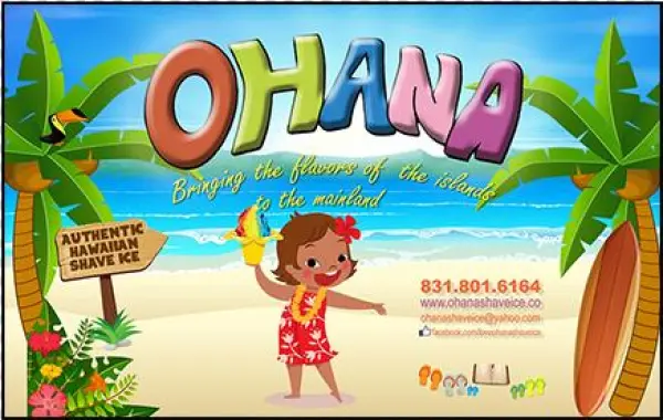 Ohana Shave Ice Logo