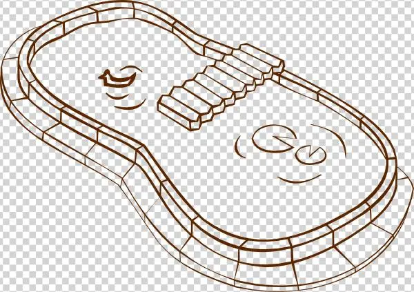 Pond Svg Clip Arts 600 X 423 Px