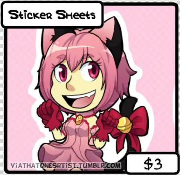 Tokyo Mew Mew Stickers - Cartoon