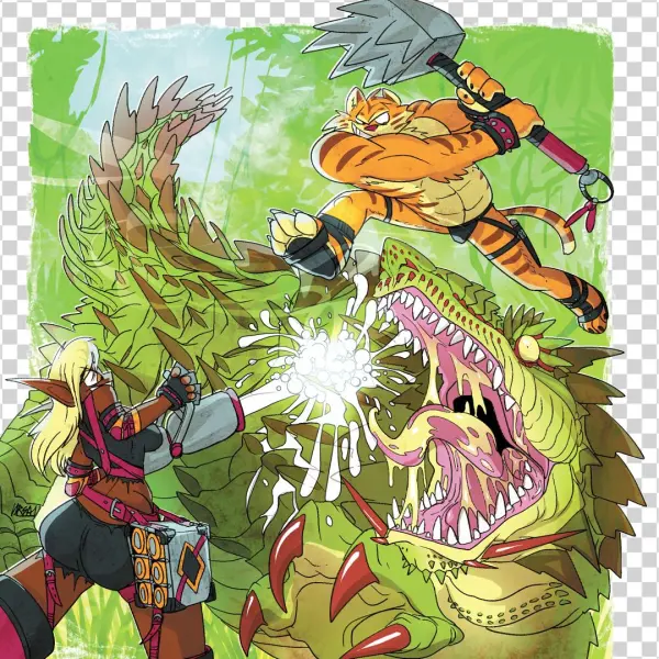 Ursa Rigor - Monster Takedown - Cartoon