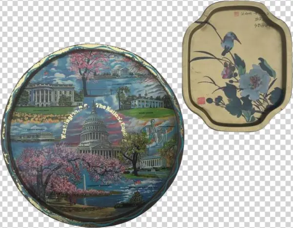 Vintage Tin Trays $5