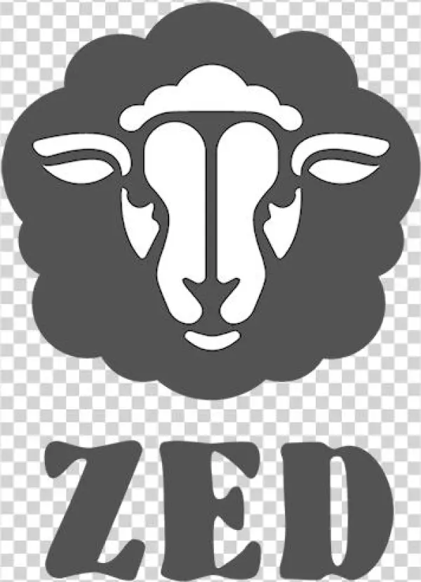 Zed Logo 01 Vert Black - Portable Network Graphics