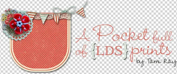 A Pocket Full Of Lds Prints - Coquelicot