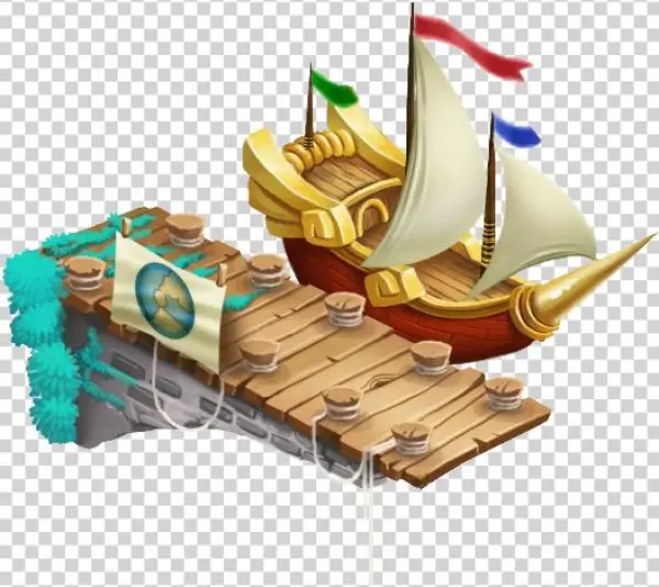 Adventure Ship - Mast