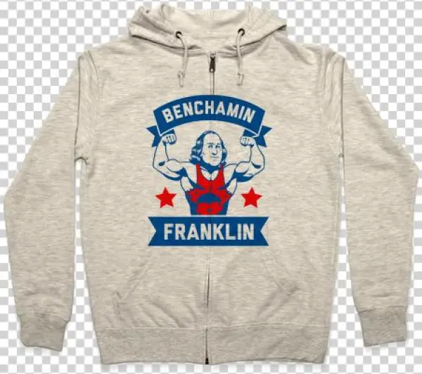 Benchamin Franklin Zip Hoodie - All I Want To Do Is Pet Cats And Listen To Metal Hoodie: