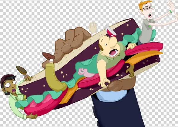 Donut Moreframes1 - Cartoon