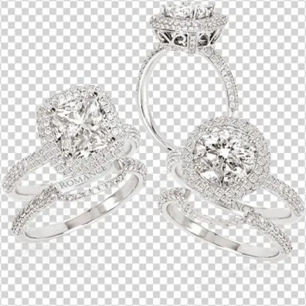 Florida Romance Diamond - Ourcustomweddingrings 18k Elite Collection Diamond
