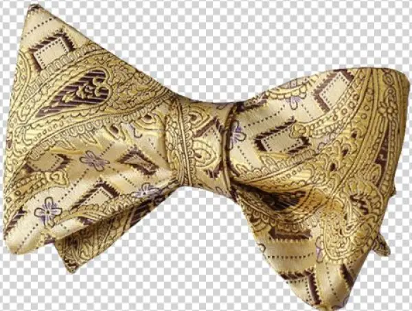 Galvanize Gold Bow Tie - Banana Republican Stafc002y Yellow Gold Brown Paisley