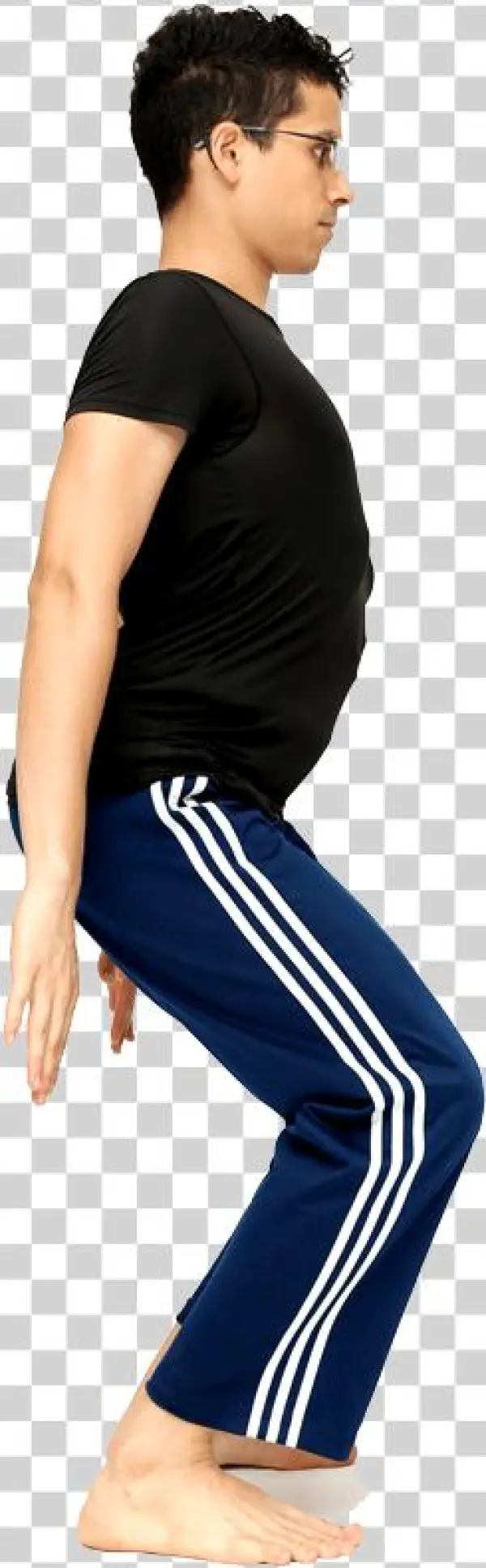 Gorilla Pose - Hamstring