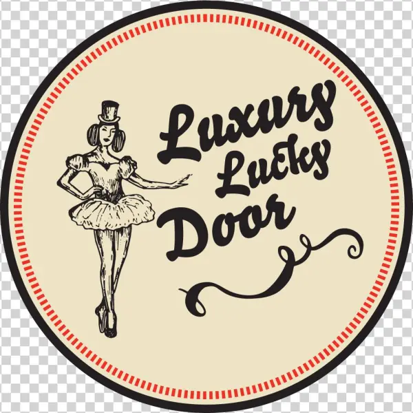 Luxuryluckydoor Button - Illustration