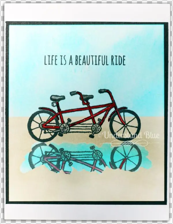 Mirror Image Stamping By Understand Blue - Cardmaking